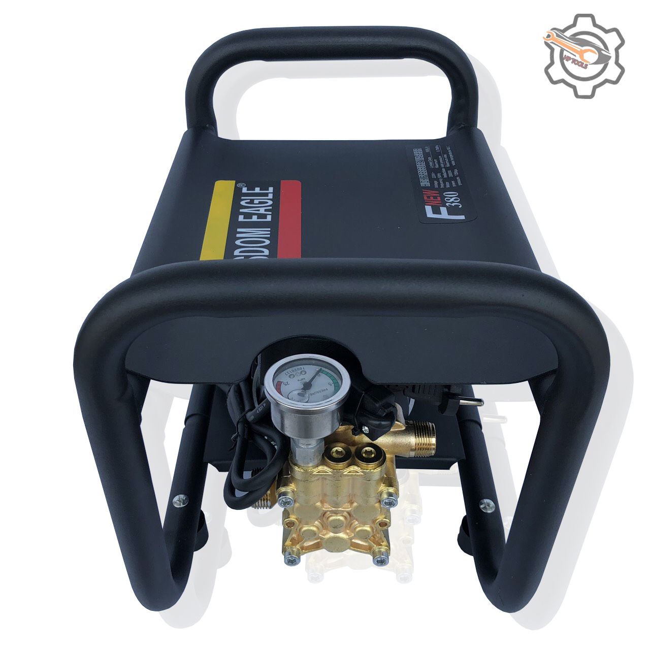 Máy rửa xe mini gia đình cao áp F380-Bảo hành 6 tháng-Tặng kèm bình bọt tuyết mini