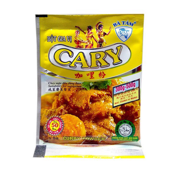 Bột cà ri đặc biệt 500gr/ cary powder/ bột cà ry - bà tám chà