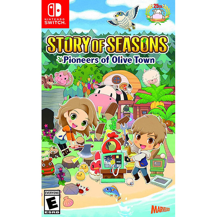 Thẻ Game Switch STORY OF SEASONS: PIONEERS OF OLIVE TOWN - PREMIUM EDITION