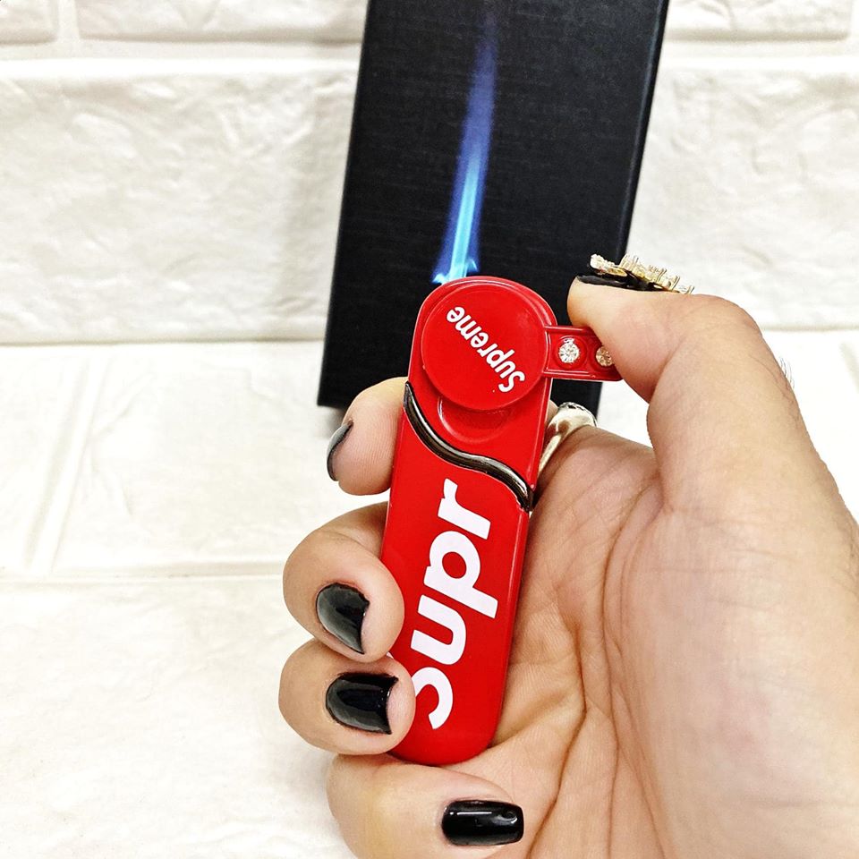 BẬT LỬA HỘT QUẸT KHÒ SUPREME KHÓA XOAY - (XÀI GAS)