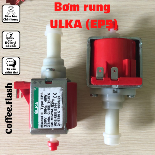 Bơm rung , bơm điện từ ULKA cho máy pha cà phê Gemilai, milesto, Breville , Gaggia Classic và một số dòng máy pha khác