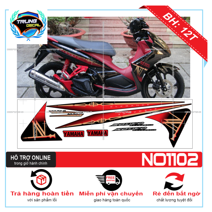 Tem rời xe nouvo 4 lx thái lan