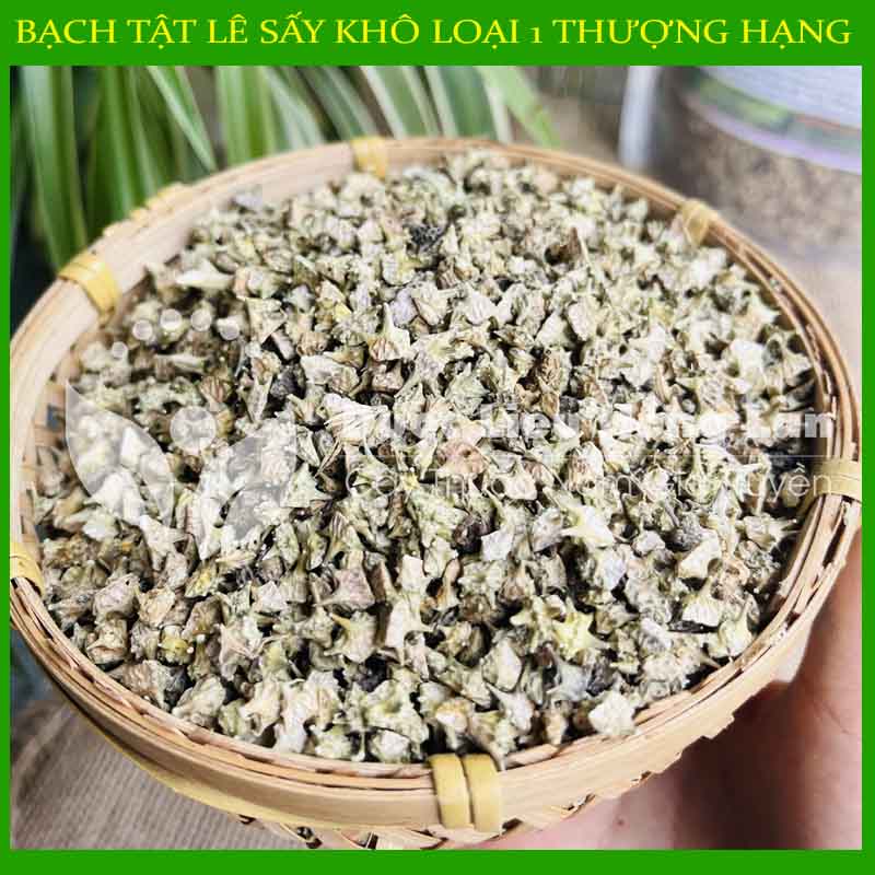 Quả BẠCH TẬT LÊ khô sạch đóng gói 1kg - congtyduoclieuhonglan