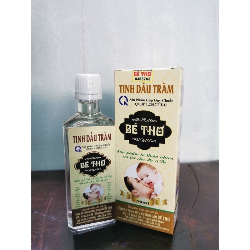 Tinh dầu tràm nguyên chất Bé Thơ