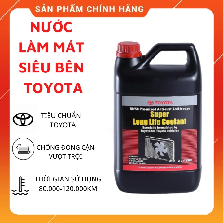 Toyota hãng gốc chất lượng cao nước làm mát màu hồng (nước làm mát sẵn dùng lâu dài) cho Toyota Vios