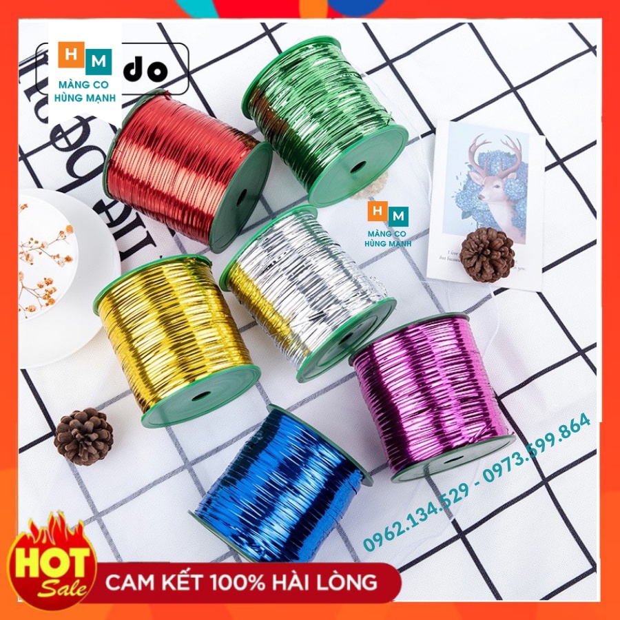 Kẽm làm hoa handmade - cuộn to, cuộn bé