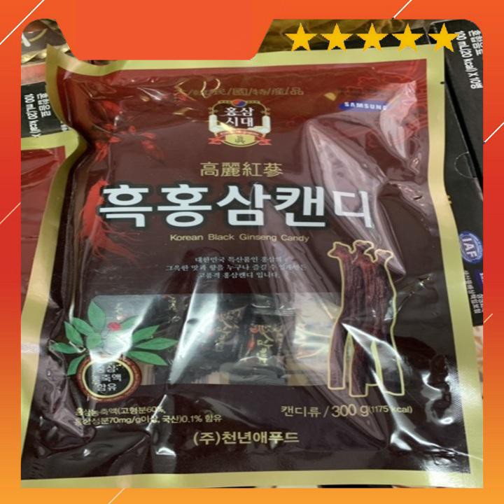 Kẹo sâm Hàn Quốc 300gr, sản phẩm cam kết đúng mô tả, chất lượng đảm bảo, bảo đảm an toàn đến sức khỏe sử dụng