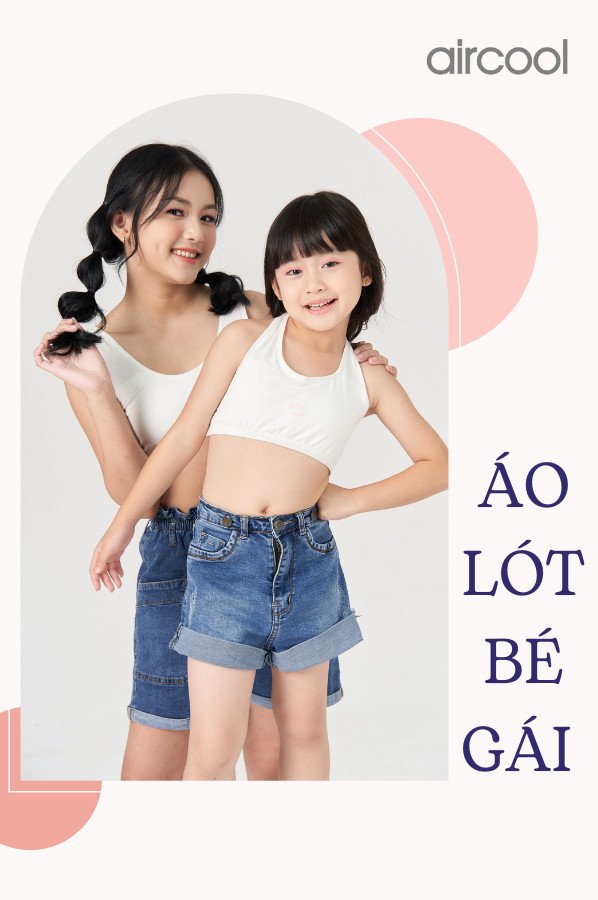 Áo lót dậy thì bé gái 10-16 tuổi Aircool mềm mịn