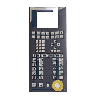 Máy ép phun Bảng điều khiển máy tính dán F1-F6 F8 F10 Q7 Q8 i5 A62 nút Mặt nạ giấy