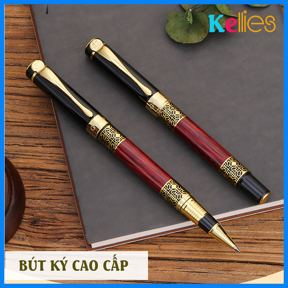 Bút Ký Cao Cấp Dạ Bi Vân Gỗ Cực Sang Trọng Cho Doanh Nhân Dân Văn Phòng - Bút Ký Tên Dạ Bi Cao Cấp, Bút Bi, Bút Ký