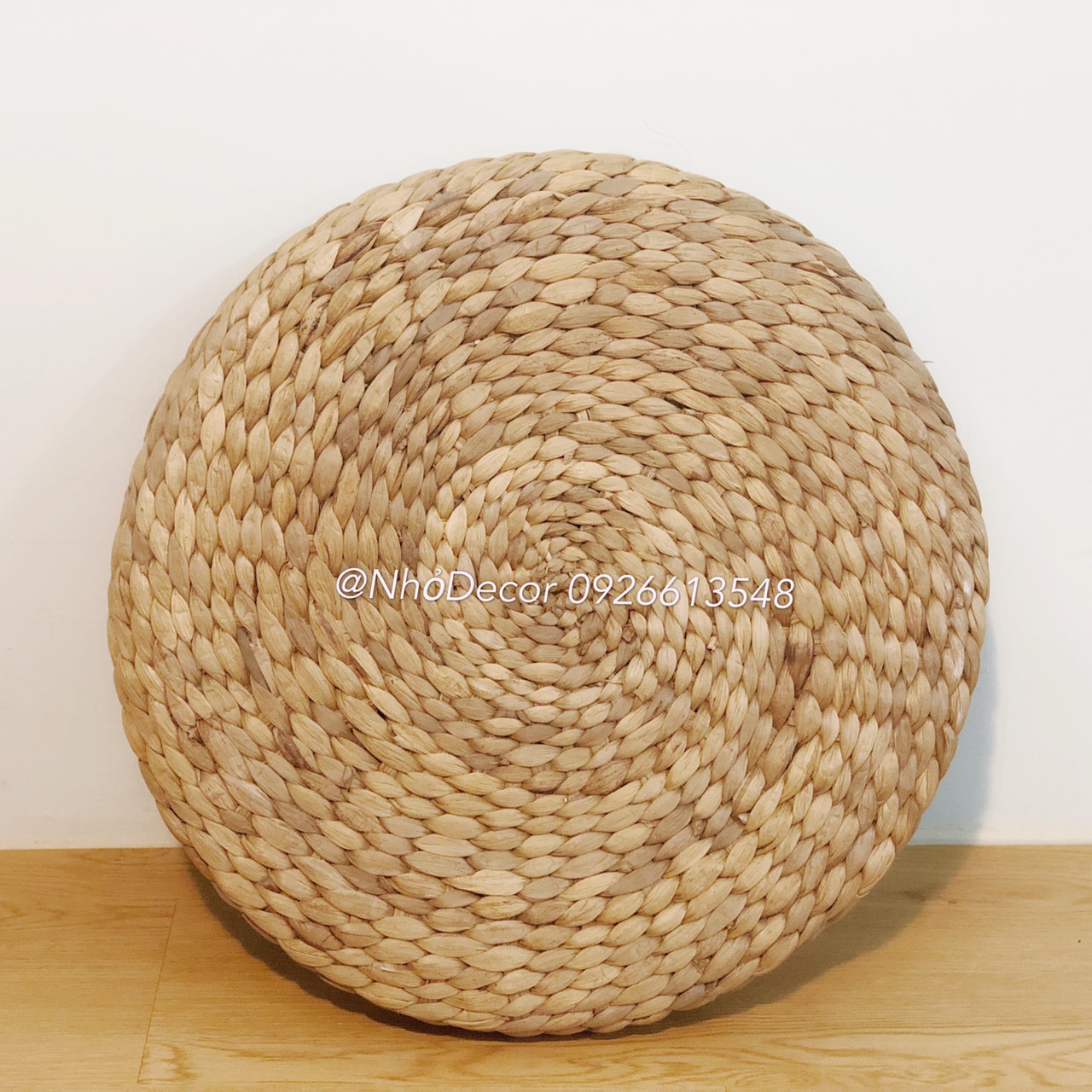 [HCM]Đệm ngồi đa năng đan lục bình trang trí decor hàng thủ công chất lượng cao