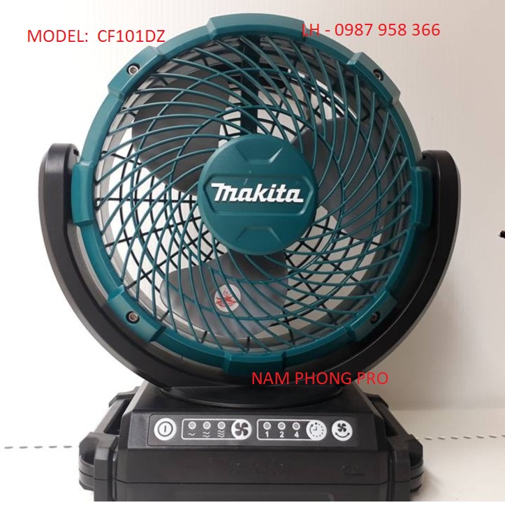 Quạt dùng pin makita cf101dz