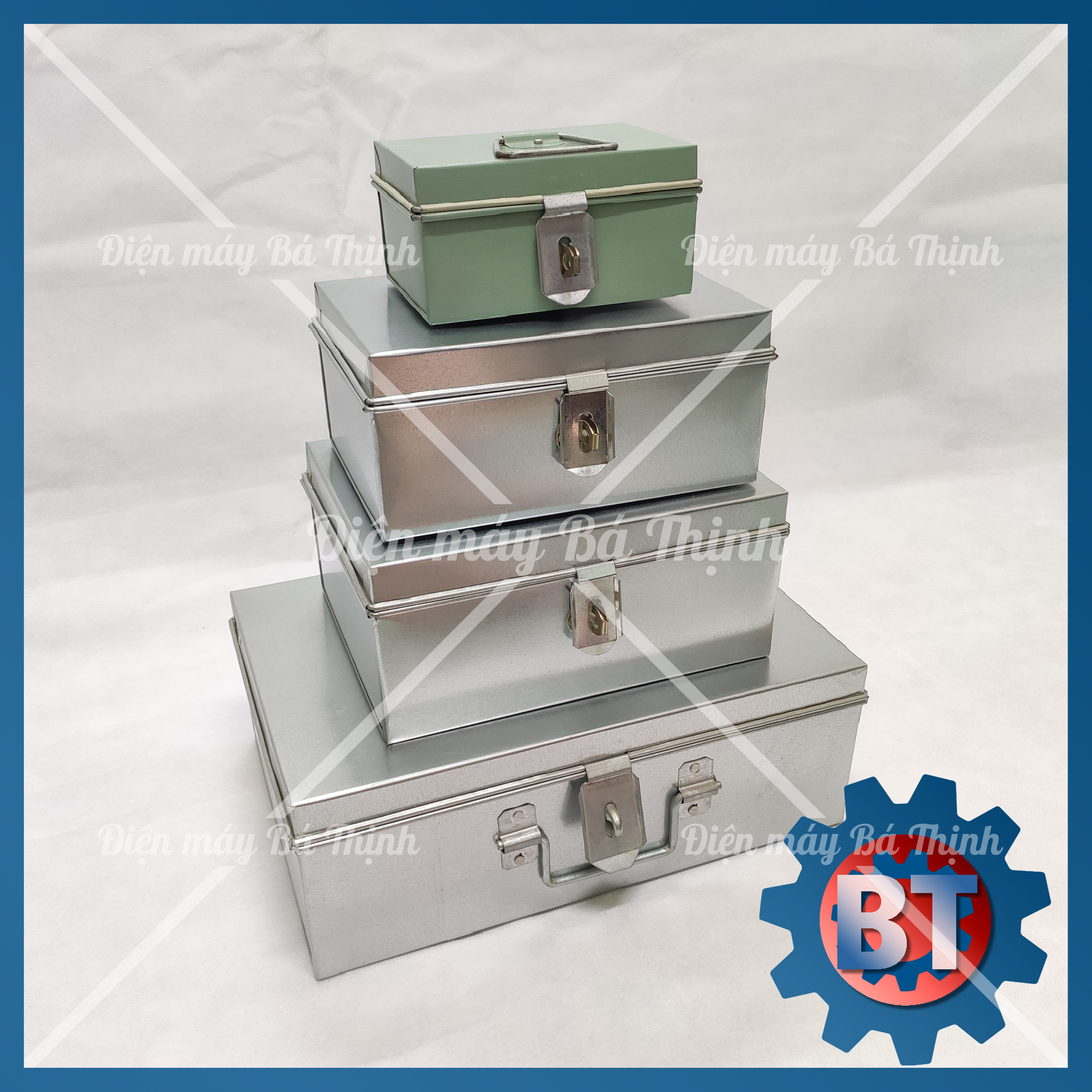 Hòm tôn, thùng tôn đa dạng kích cỡ