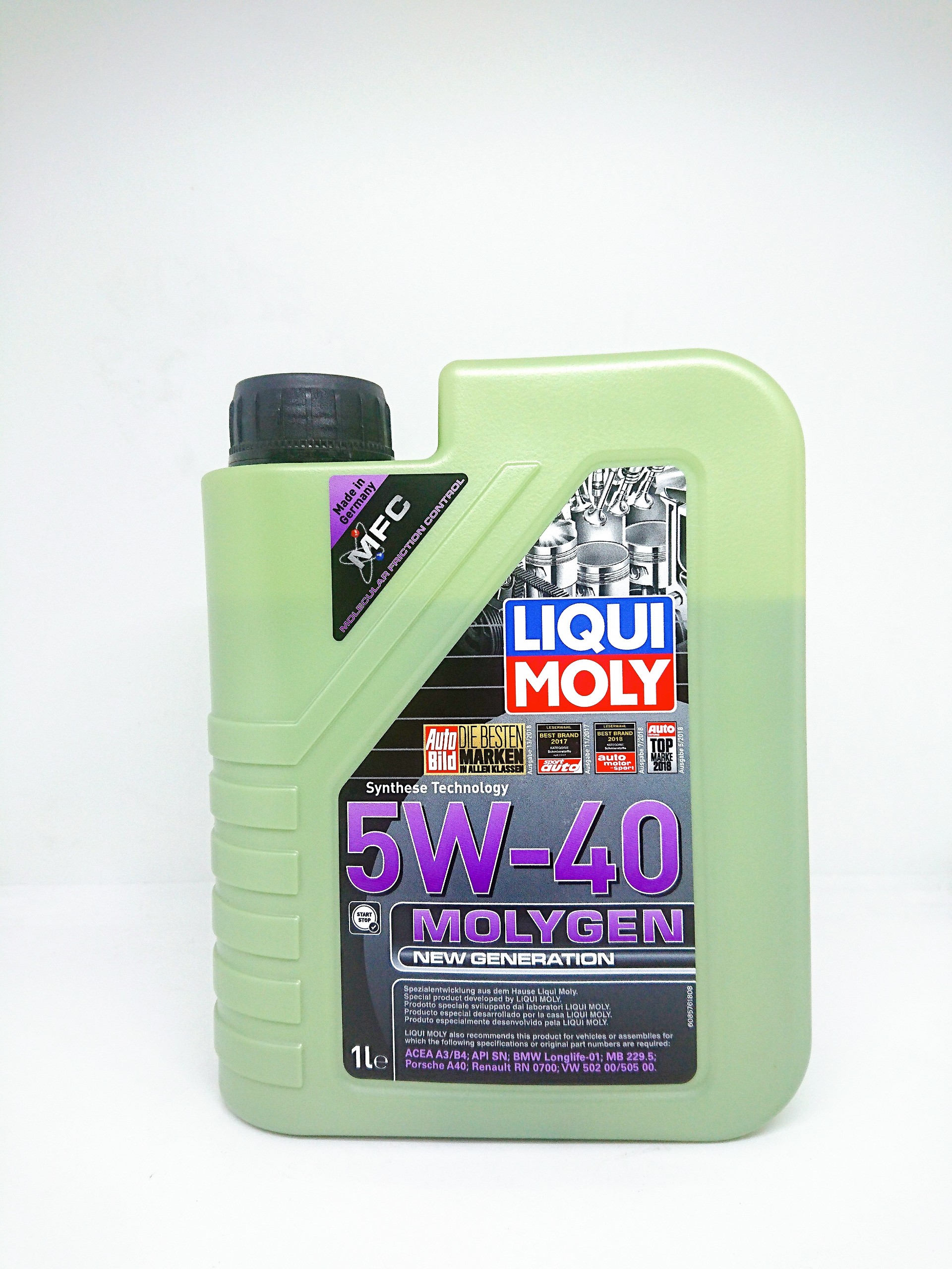 [HCM]Liqui moly molygen 5w40 dầu nhớt xe ga oto cao cấp  1L