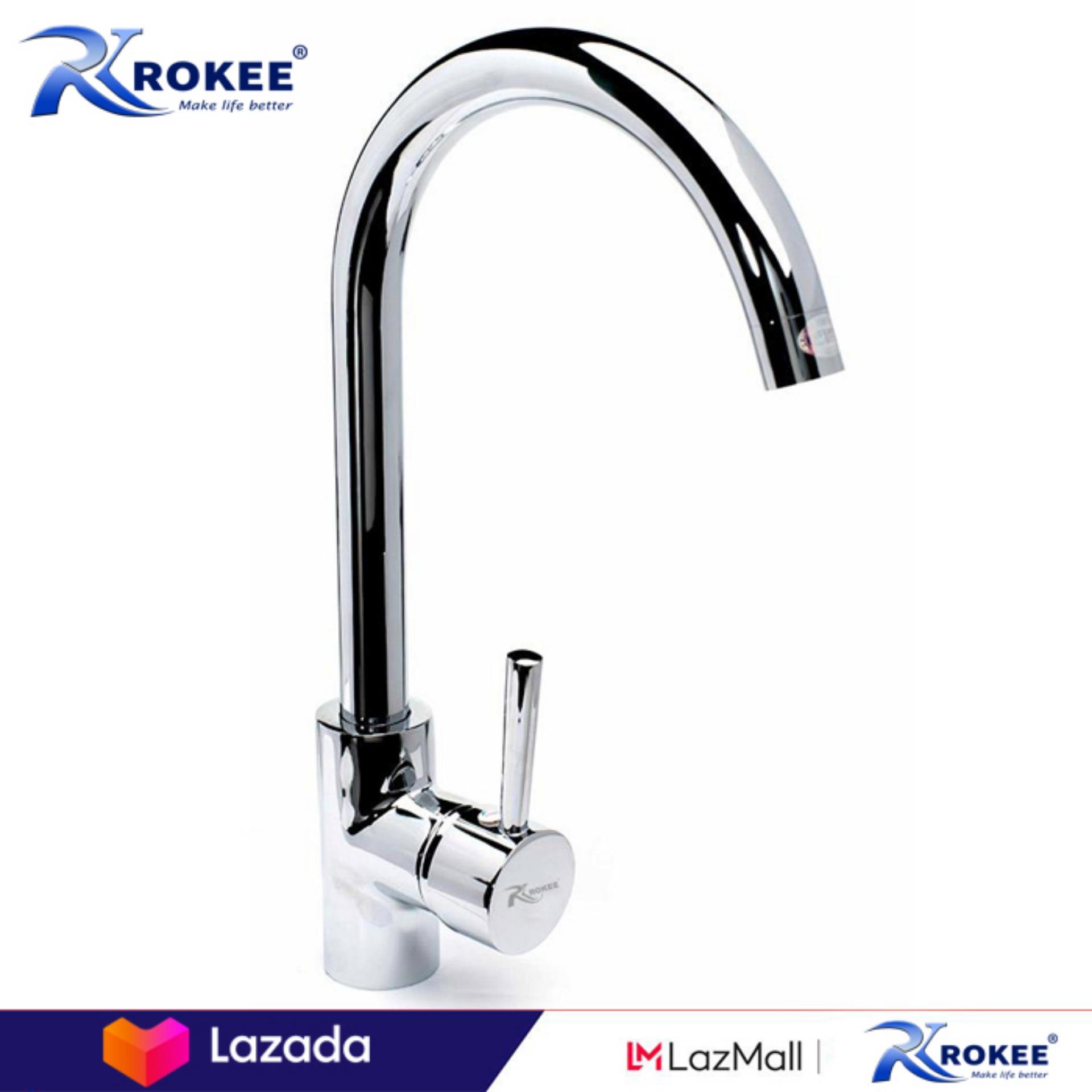 Vòi rửa chén nóng lạnh rokee - dl121