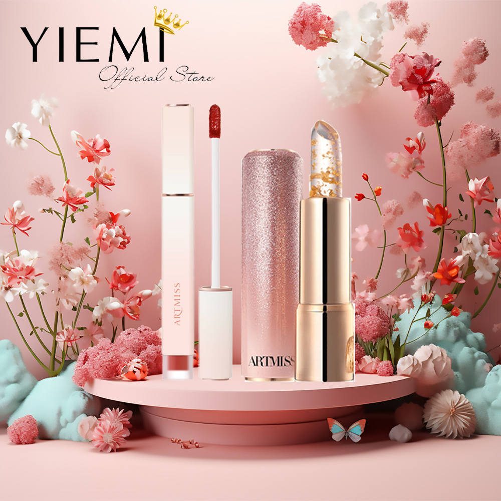 Son kem lì artmiss pink collection chống dính lâu trôi 3.5g, son dưỡng artmiss pink collection.