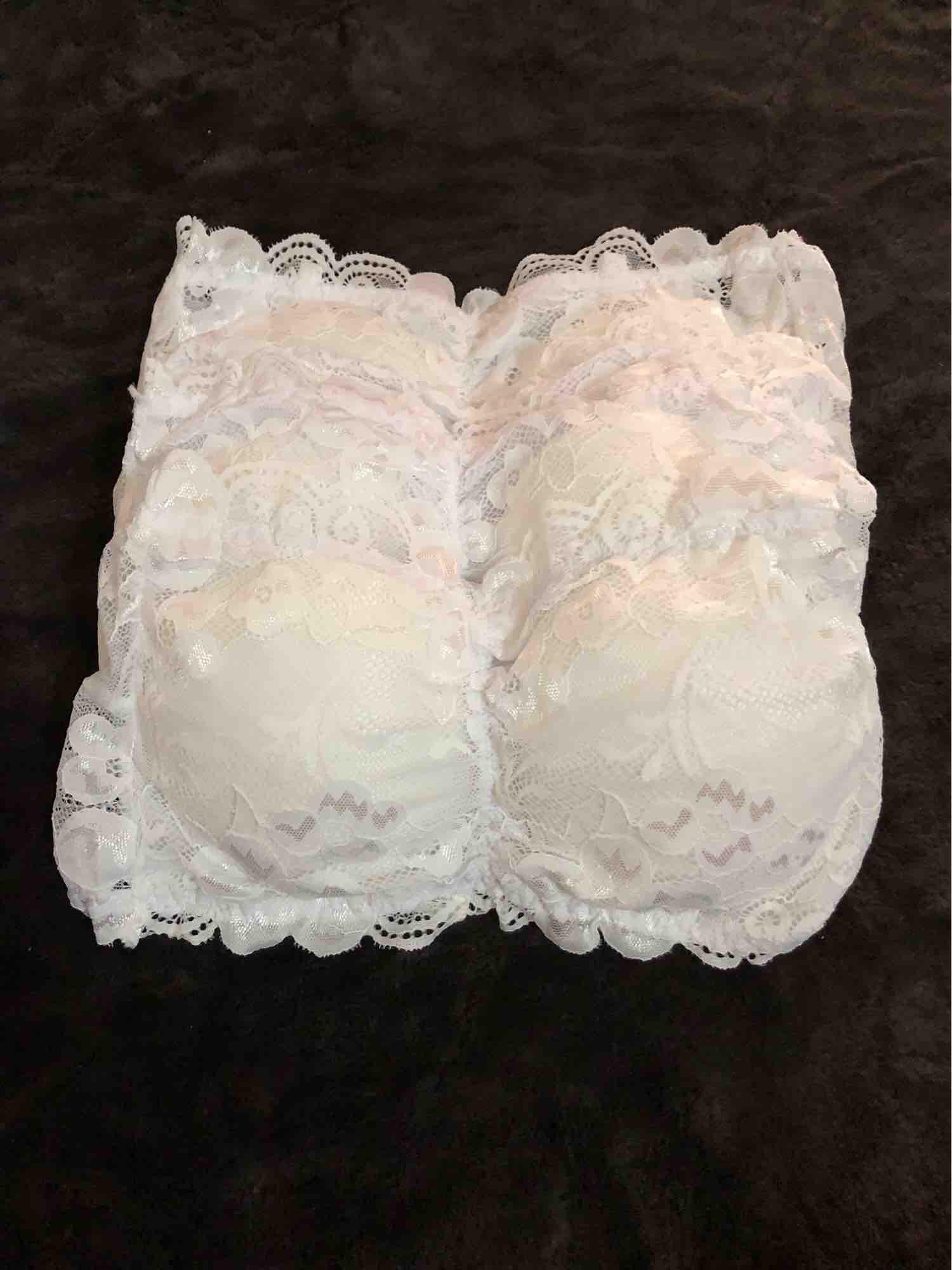 Combo 2 áo lót ống ren trắng thái lan