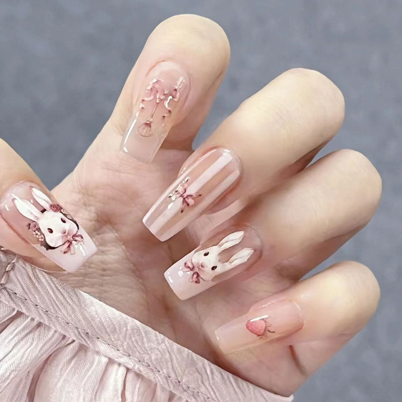 Fake Nails Nail Stickers Nail Patches Nail Pieces Wearing Nails Removable Nail Pieces