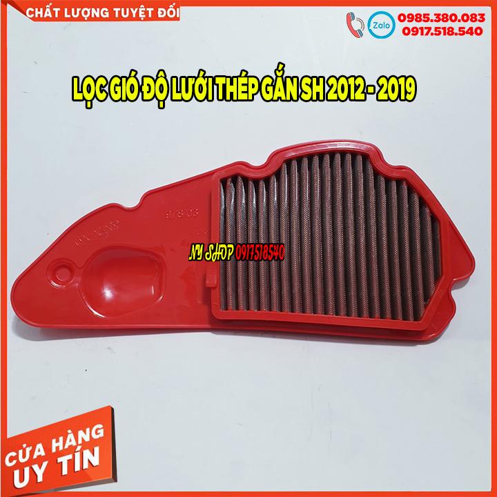 LỌC GIÓ ĐỘ LƯỚI THÉP CHO SH VIỆT 2012 TỚI SH 2019