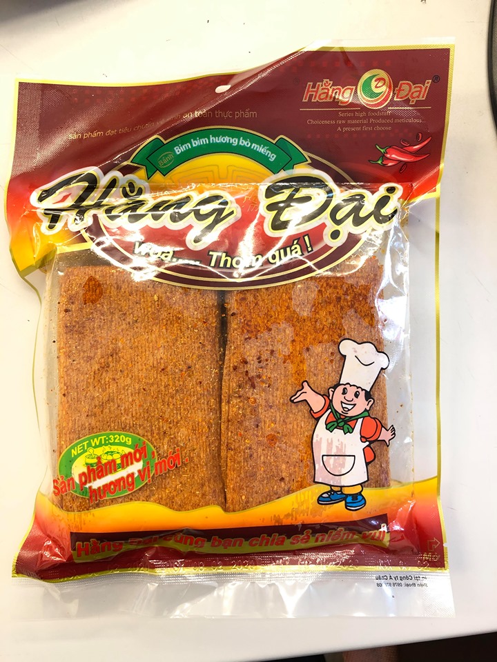 Bim Bim bò miếng hằng đại cay ngon hàng date mới - FREE SHIP Từ 50K