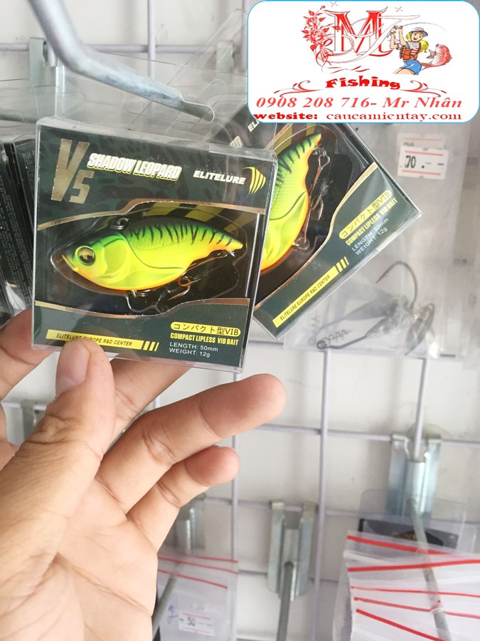 Mồi lure cá lóc v5 rất hiệu quả