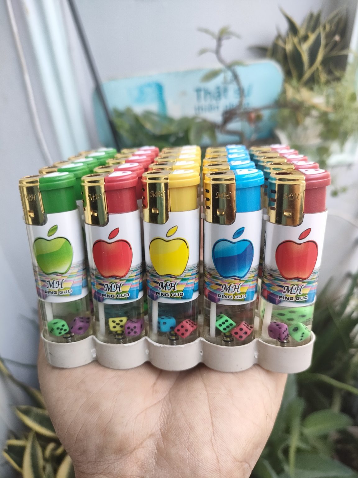 50chiếc bật lua khò chống gió xí ngầu