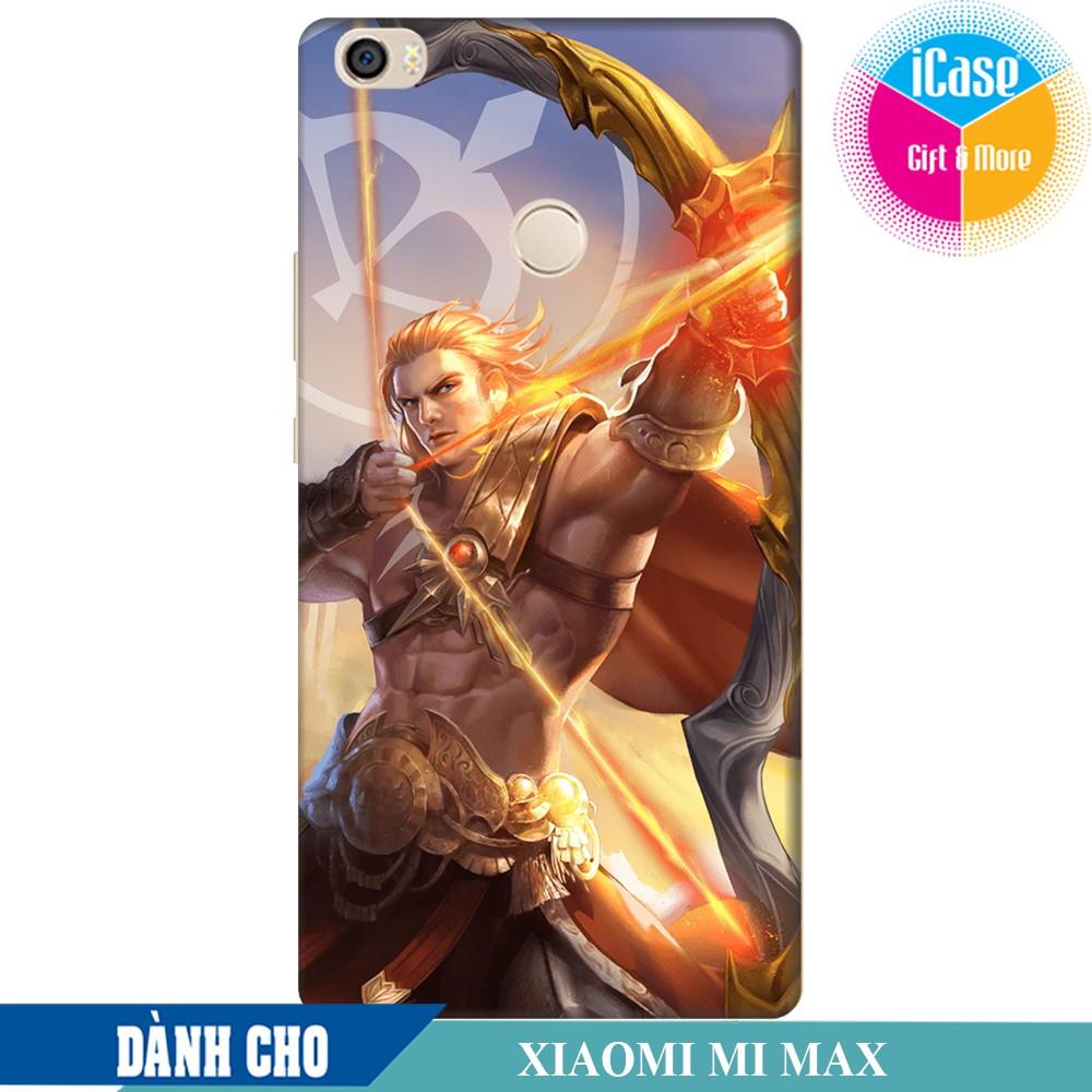 Ốp lưng nhựa dẻo dành cho Xiaomi Mi Max in hình Yorn Cung Thủ Bóng Đêm