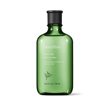 [Mẫu mới] Nước hoa hồng trà xanh cho nam Innisfree Green Tea Skin For Men 150ml, chất lượng đảm bảo an toàn đến sức khỏe người sử dụng, cam kết hàng đúng mô tả