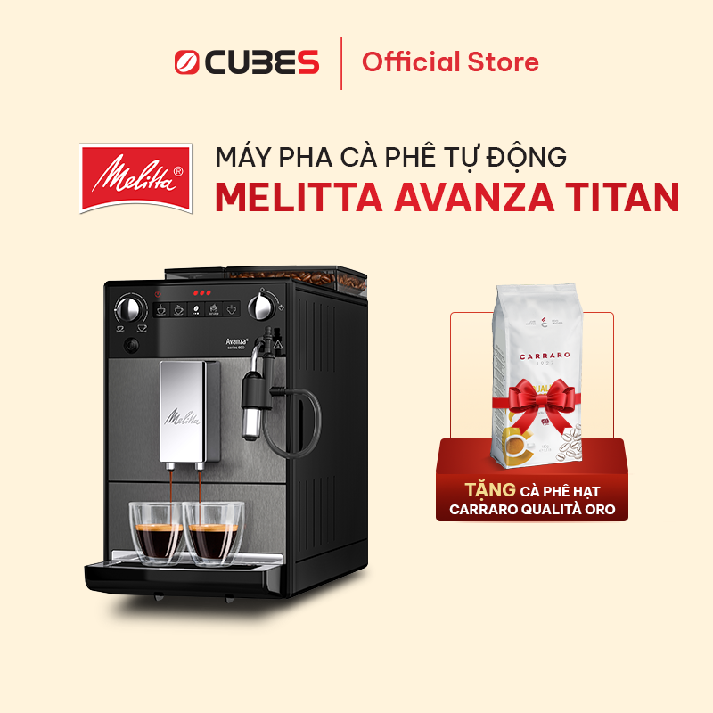 Máy pha cà phê tự động Melitta Avanza Titan - 30-40 ly/ngày - Thương hiệu Đức - Bảo hành 24 tháng