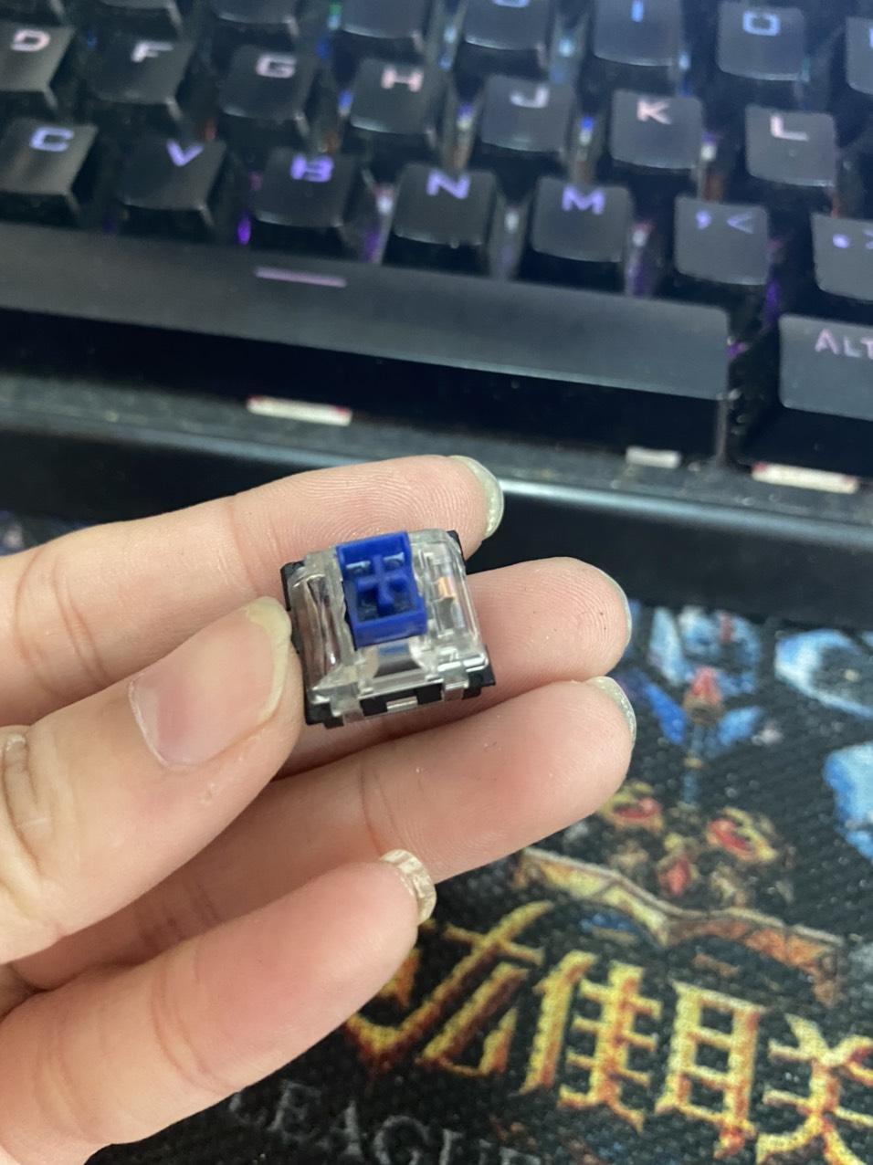 (HCM) Bộ 5 Nút Switch cho bàn phím cơ quang sinh học -Nút thay thế phím cơ sinh học loại không chân