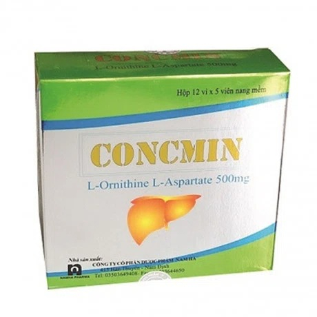 Concmin giải độc gan, bảo vệ gan - hộp 60 viên