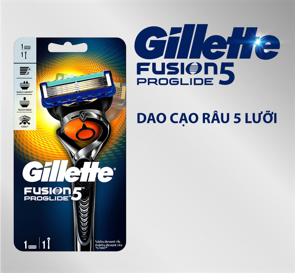 Dao cạo râu Gillette Fusion Proglide Manual 1UP
