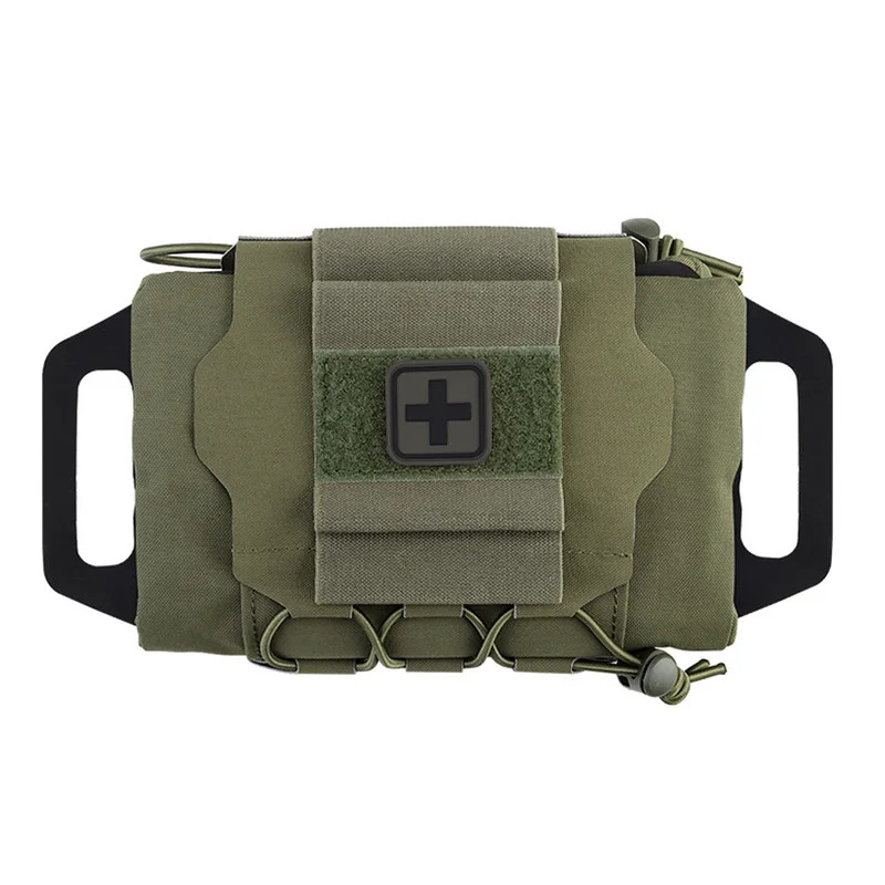 Vulpo y tế Pouch ifak Pouch chiến thuật Molle Pouch ngoài trời Viện trợ đầu tiên Bộ dụng cụ Túi Survival kit săn bắn Túi