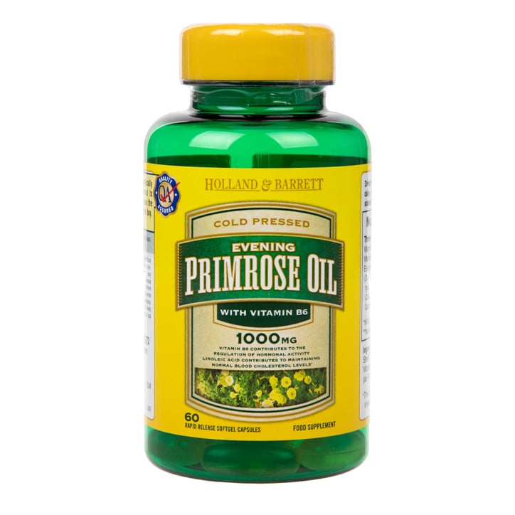 Tinh dầu hoa anh thảo giúp cân bằng nội tiết tố của Holland Barrett - 60 viên