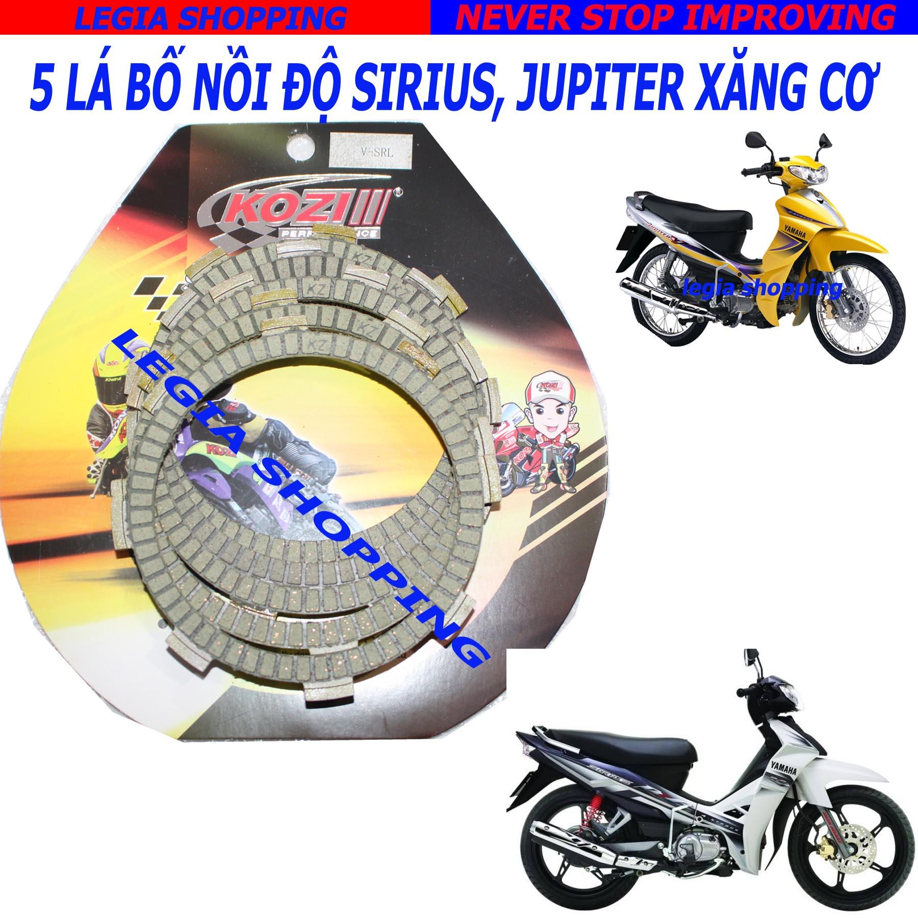 BỐ NỒI ĐỘ SIRIUS XĂNG CƠ HIỆU KOZI - MADE IN MALAYSIA