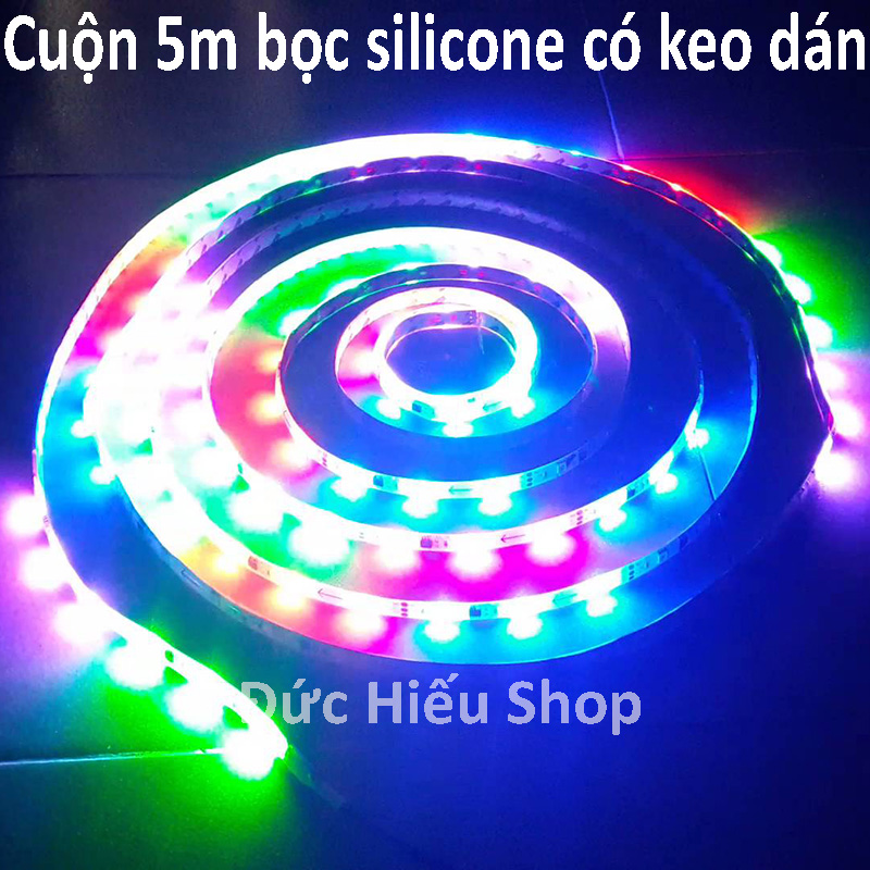 Đèn LED dây đuổi chạy 7 màu 12V