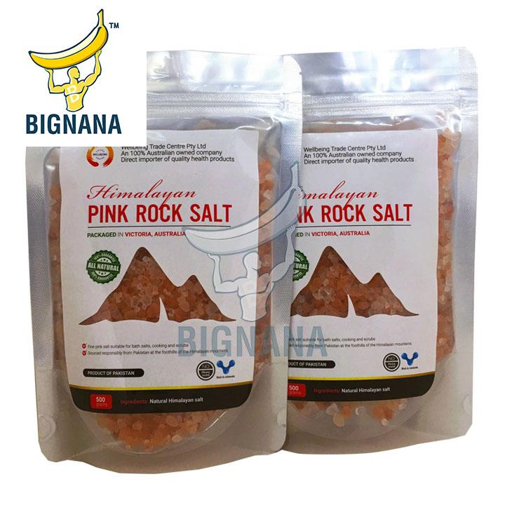 Siêu Giảm Giá Tháng 6 Combo 2 Gói Muối Hồng Himalayan Hàng Công Ty Dạng Hạt To, Hạt Thô 500gr Pakistan Giảm Stress, Giải Độc Cơ Thể