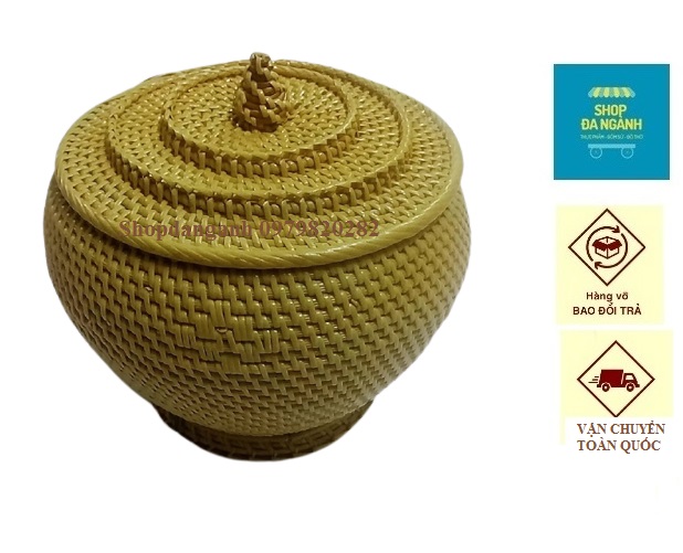 [Free ship HN] Dành tích mây đan và vật liệu nhựa tổng hợp ủ nóng loại 1,5L bền màu [có giao hỏa tốc]