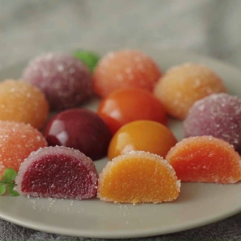 B&aacute;nh dẻo nh&acirc;n nhiều vị
