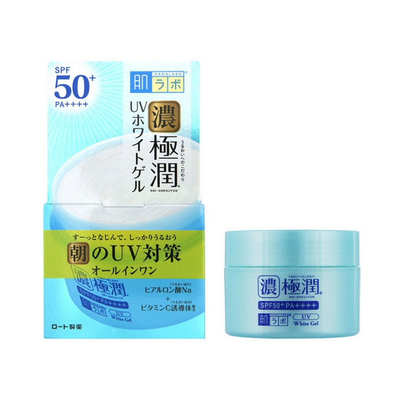 [HCM]KEM DƯỠNG DA CÓ CHỐNG NẮNG 5IN1 HADALABO SPF50+ PA++++ (LỌ 90GR) - HÀNG NỘI ĐỊA NHẬT KEM DƯỠNG BAN NGÀY KÈM CHỐNG NẮNG HADALABO