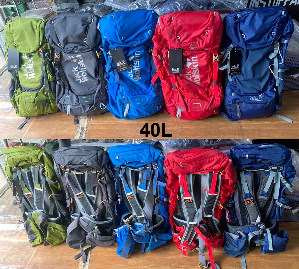 Balo leo núi Jack Wolfskin Alpine Trail 40