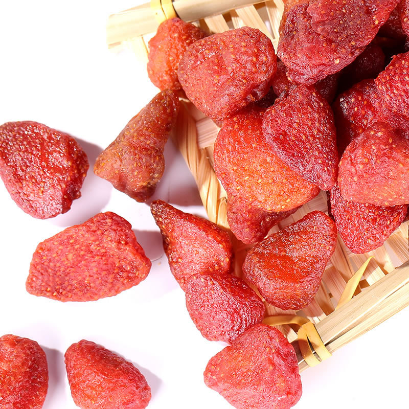 250g Dâu tây sấy dẻo không đường vị chua ngọt thanh nhẹ giúp da mướt, dáng xinh, ngừa ung thư - đồ ăn vặt