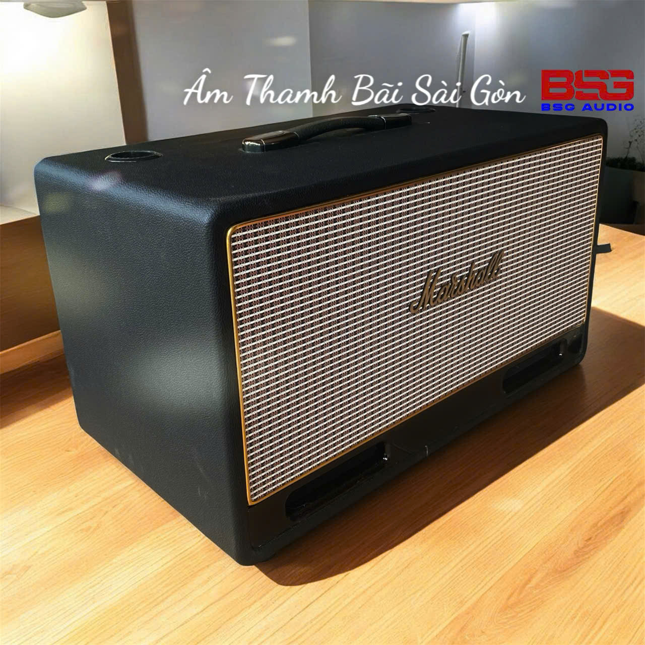 VỎ THÙNG LOA XÁCH TAY 2 BASS 20CM BỌC DA LƯỚI VẢI- SỬ DỤNG MẠCH K10 - K16-K18PLUS