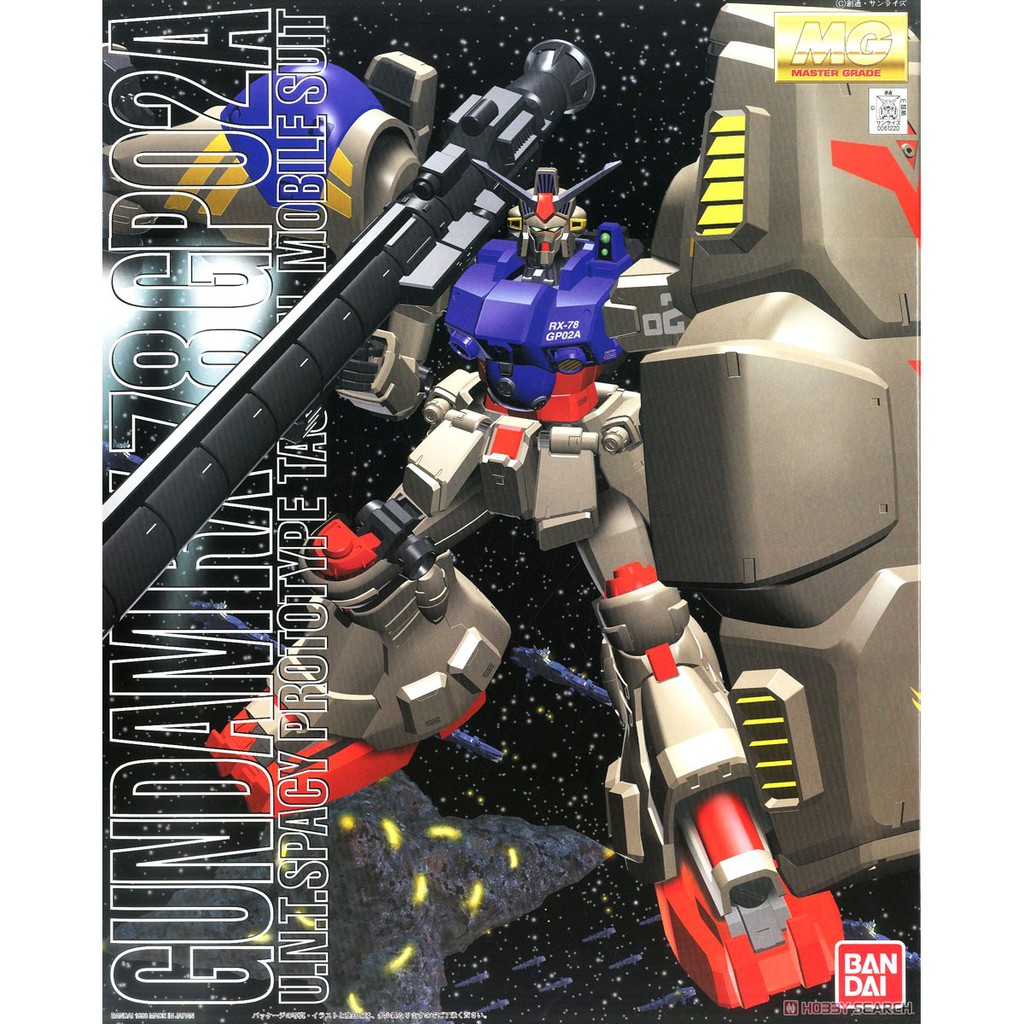 [Hoàn Tiền 10%]Mô hình lắp ráp MG RX-78 GP02A gundamchat GP02 PHYSALIS Bandai