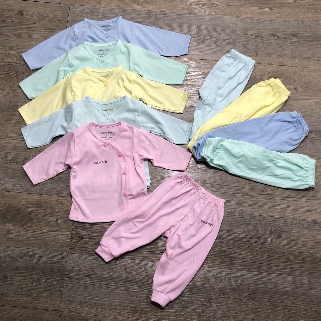 Bộ quần áo cotton Lee Lee Kid cho bé sơ sinh và trẻ nhỏ