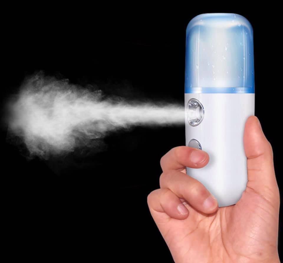 Tạo ẩm phun sương cầm tay - Máy phun sương mini sử dụng pin sạc