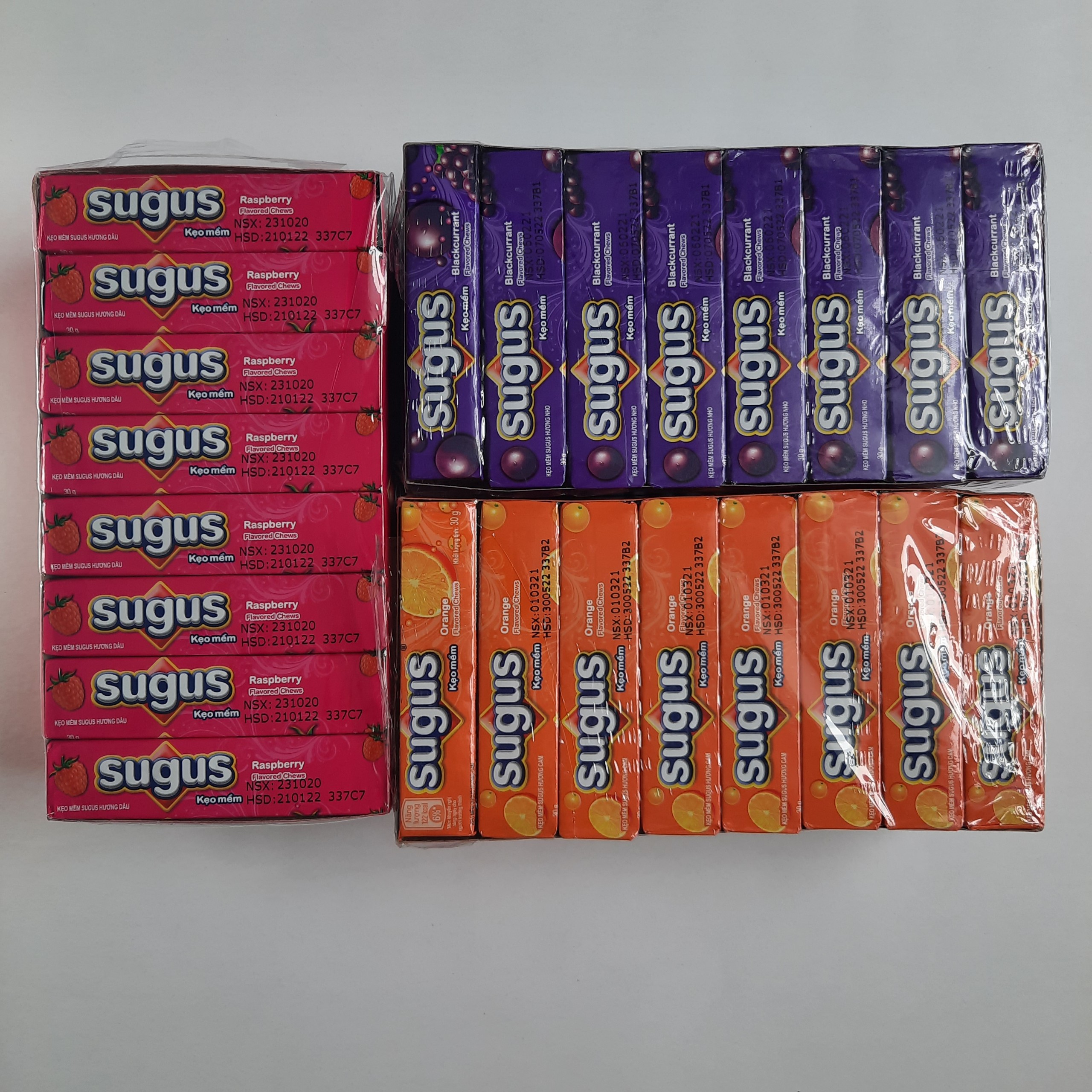 [HCM]Kẹo Mềm Sugus Hương Trái Cây Thanh 30 Gram