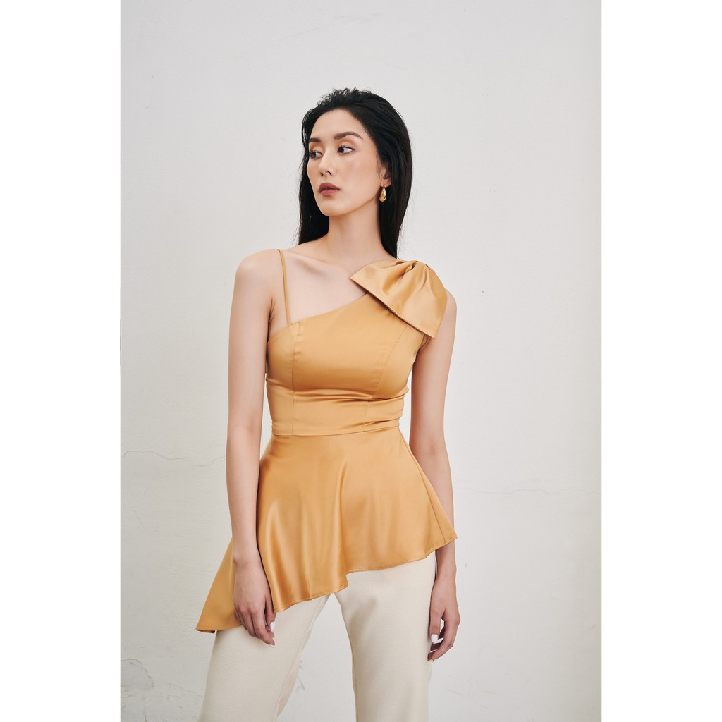Dottie premium - áo boli top t2373