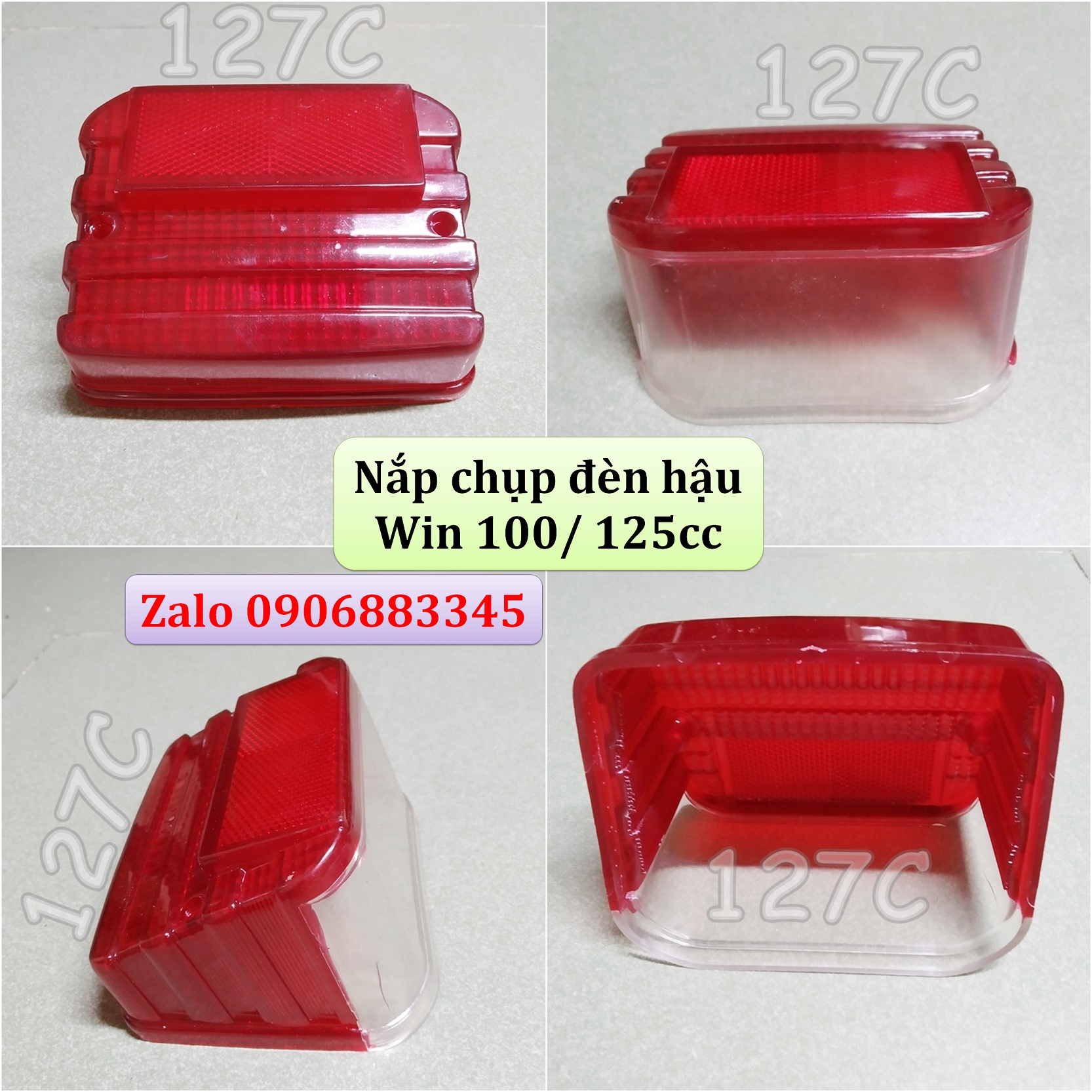 Nắp đèn hậu win 100/ 125cc