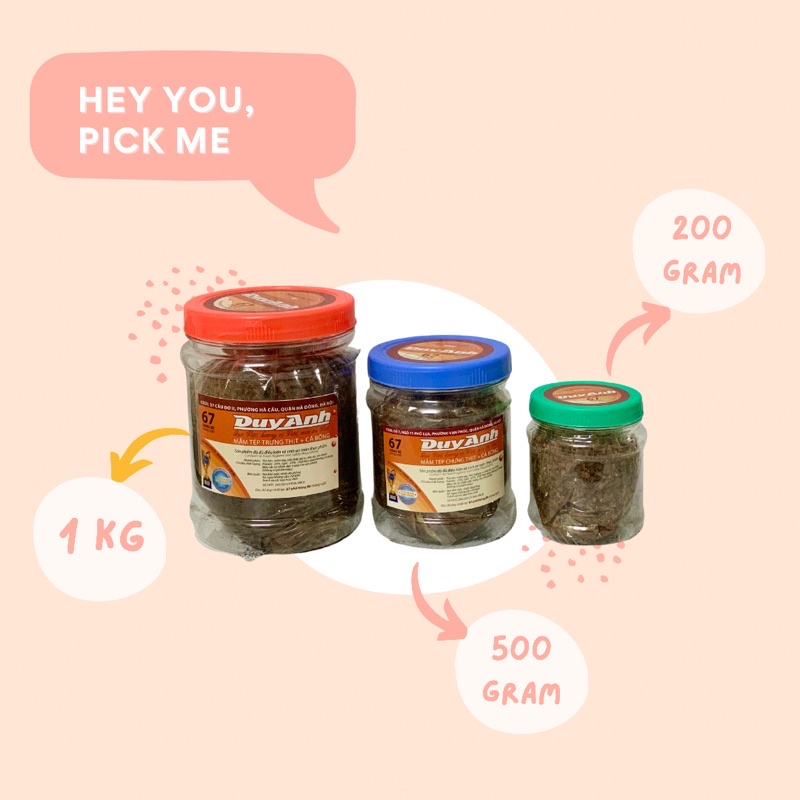 Mắm Tép Chưng Thịt Duy Anh 67 Hàng Bè